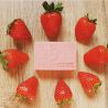 SAVON FRAISE au lait d’ânesse BIO (100g)