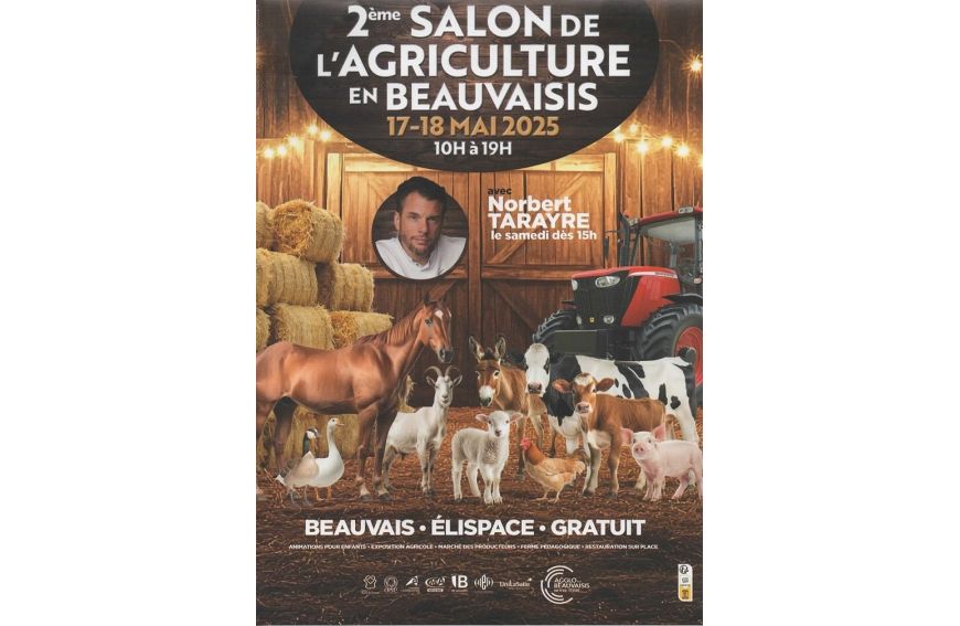 salon de l'agriculture de Beauvais les 17 et 18 mai2025