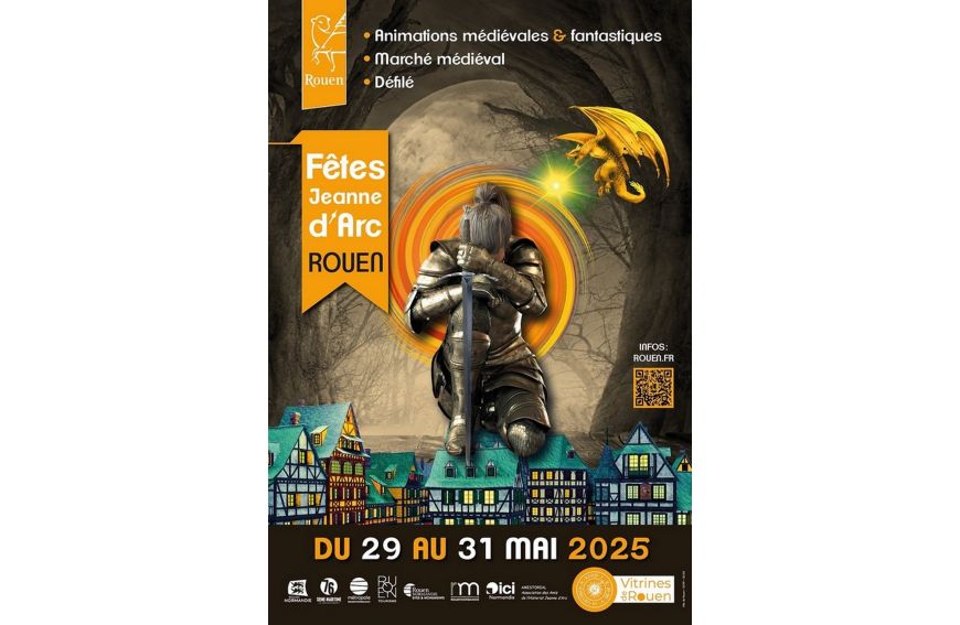 les 29, 30 et 31 mai, vivez une fête de folie aux médiévales de ROUEN 76