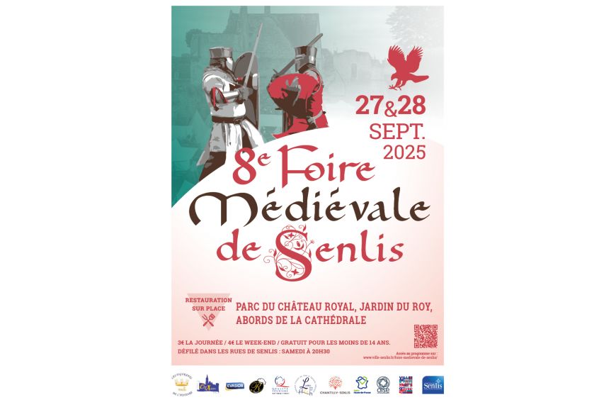 fête médiévale de Senlis (60) les 27 et 28 septembre 2025