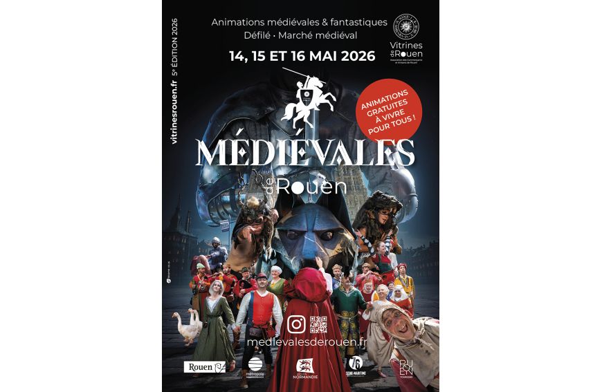 14, 15 et 16 mai, Les Médiévales de Rouen