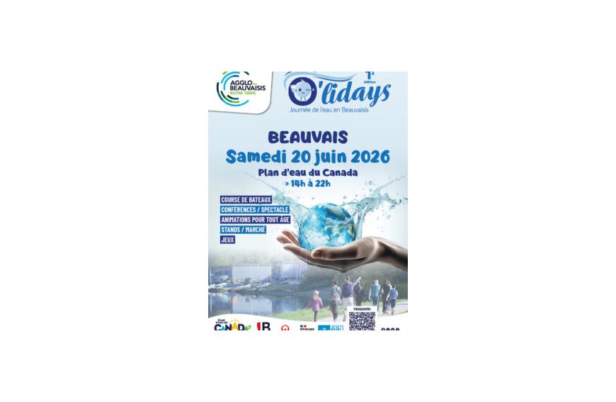 les O'lidays au plan d'eau du Canada à Beauvais (60) samedi 20 juin2026