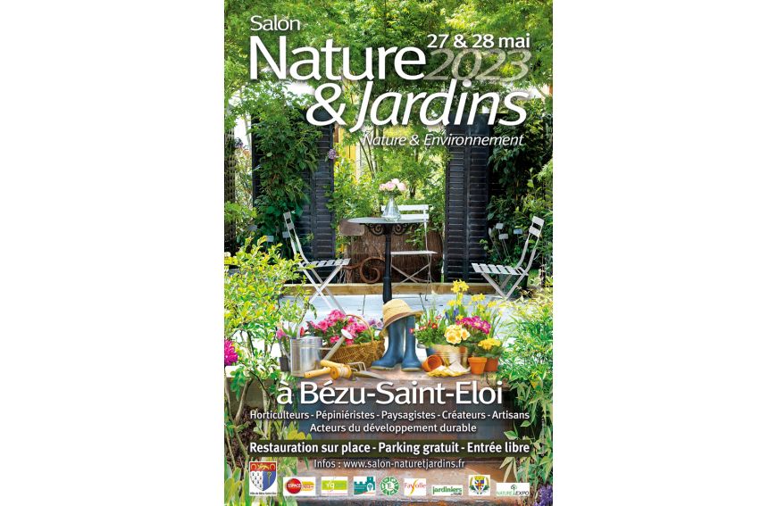  Le Salon Nature & Jardins à Bézu-Saint-Eloi vous accueille les 27 et 28 mai 2023.